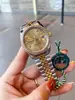 Reloj Mecánico Totalmente Automático Laojia Diary para Hombre y Mujer Reloj Retro para Mujer Reloj Clásico de Acero Inoxidable con Zirconia Cúbica