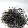 Auténtico King Kong Negro Bkk Lote 4S Diente de Lobo Clan del Lobo Anzuelo de Competición para Carpa con Tiras Delgadas para Pesca con Carrete Infinito