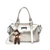 Bolsa Boston Portátil Estilo Nicho Retro Estilo Coreano Feminina Simples Versátil Elegante Alta Qualidade Bolsa Transversal