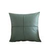 Almofada de Tecido Tecnológico Cor Pura Retro Casual Almofada de Sofá Cruzada Feita à Mão Almofada de Cabeceira para Casa Escritório Negócios Cama