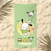 Toalla de Playa Sanrio Patrón de Dibujos Animados para Niños Gato Kitty Estampado Toalla de Baño Microfibra Secado Rápido para la Playa Toalla de Natación