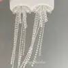 "Ballerina" Pendientes de Encaje Coreano con Lazo y Borla Lujo Accesible, Pendientes Exquisitos, Delicados y de Moda para Mujer