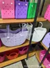Yishun Bolsas de Playa de Eva al por Mayor, Cestas de Compras Impermeables de Gran Capacidad, Populares en Amazon en Europa y América