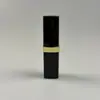 Tubos Vacíos de Labial Clásico Negro Dorado al por Mayor en Stock, Materiales de Empaque de Maquillaje de Alta Venta, Personalizables con Logo