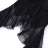 Spice Girl Tirantes con Encaje Costuras Encaje Interior Ropa Exterior para Mujer Verano Nuevo Ajustable Sexy Espalda Descubierta Irregular Top Envolvente para el Pecho