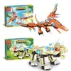 Ledi Spelling Mundo de Dinosaurios Tyrannosaurus Rex Bloques de Construcción de Partículas Pequeñas Juguetes para Niños 6-12 Años Regalo