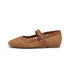 Zapatos Mary Jane Calados de Verano 2026 para Mujer, Zapatos Planos con Correa y Punta Redonda, Se Pueden Mezclar y Vender al por Mayor, Suelas Planas