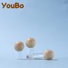 Frasco de Vidrio Transparente con Tapa Esférica de 3ml 5ml 10ml Botella de Aceite Esencial Botella de Perfume Botella Sub de Aceite Labial Crema para Ojos