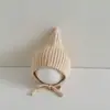 Gorro Infantil Otoño Invierno Niños Niñas Bebé Cálido Cortavientos Estrella Ojos Grandes Engrosado Lana Infantil Protección Orejas Gorro