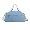 Bolsa de Fitness Deportiva con Gran Capacidad y Compartimento para Zapatos, Adecuada para Viajes de Negocios y Viajes Cortos, Estilo Pareja, Bolsa Deportiva con Separación Seca y Húmeda