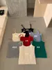 Eu SINTO FALTA2025 Primavera Novo Estilo Coreano Slim-fit Emagrecedor Tricô Camisola Feminina Curta Base Empilhada Top