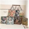 Nova Bolsa de Tecido com Fio de Ouro de Lado Único Estilo Transfronteiriço, Fornecimento de Comércio Exterior, Bolsa de Ombro Feminina Fashion, Bolsa de Compras, Bolsa de Ombro de Lona Artística