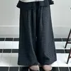 Conjunto casual de tres piezas estilo coreano para niñas: Pantalones de pata ancha a cuadros, chaleco de punto y atuendo para niños mayores, ropa de otoño moderna y genial