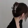 Pinza para el pelo dulce de aleación estilo coreano con espiga de trigo para moño en la parte trasera de la cabeza, Pinza de tiburón con proceso de galvanoplastia para evitar la decoloración, Accesorio para el pelo de Yiwu