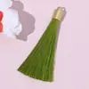Fabricante Venta al por Mayor Pequeño Peso Borla Borla Accesorios para el Cabello de Niños Accesorios de Borla Colgante Marcapáginas Metal Imitación Sombrero Borla Colgante