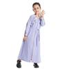 Vestido bordado para niña en stock de fábrica Th623, Venta caliente en Amazon, Aliexpress, Ebay, Shopee