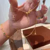 Colar Paleta de Cores Dopamina de Verão High-End Luxo Leve Simples Versátil Corrente de Clavícula com Borla