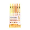 Fruta Azul Set Completo de Bolígrafos para Cuaderno de Bocetos Gran Capacidad Morandi 36 Colores Bolígrafos para Cuaderno de Bocetos Pintura Piel Morada Color Gel Bolígrafos Multicolor
