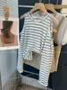 ¡Sensación fresca! Camisa de punto fino de seda helada, elegante y casual, con cuello redondo, hombros descubiertos, protección solar, de moda, del distrito de Dongdaemun, Corea