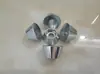 Tapa de Cabeza Avellanada para Tornillo de Placa Vibratoria del Fabricante, Cubierta de Goma a Prueba de Polvo para Tornillo M8 de Placa Vibratoria, 10 Tapas de Tornillo, Tapa de Fijación Electrochapada