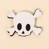 Pegatinas de Halloween No Tejidas Transfronterizas Exportación Fantasma Calabaza Disfraz DIY Accesorios para el Cabello Calavera Divertida Accesorios de Halloween
