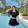 Atacado Maiô Cortado Sexy Menina Maiô Feminino Manga Curta Slim Resort Fonte Termal Maiô Atacado