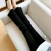Pantalones de maternidad para otoño, pantalones acampanados, largo cropped, talla grande, adecuados para mujeres petite, no restrictivos, de soporte para el vientre, pantalones de maternidad ligeramente acampanados