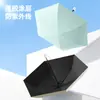 Em Estoque: Guarda-chuva Automático Ultra-Leve de Seis Ossos com Estrutura de Liga de Alumínio, Proteção Solar, Proteção UV, Uso Duplo para Sol e Chuva, Guarda-chuva de Bolso com 70% de Desconto