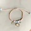 Pulseira de espécime de flor seca fornecimento de barraca feminina fornecimento de dez yuans bola de vidro estrela pulseira de cerâmica presente para namoradas