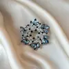 Broche Mariposa de Cristal de Lujo de Alta Gama Transfronterizo, Cristal Retro Incrustado con Diamantes, Elegante y con Estilo, Broche para Chaqueta de Traje para Mujer