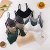 Faja de Pecho de Comercio Exterior Cinturón Ajustable Push-up Antideslizante Espalda Hermosa Faja de Pecho Tubo con Almohadilla para el Pecho Ropa Interior de Sujetador Transpirable para Mujer