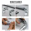 Accesorios Conectores de Tubería de Acero Inoxidable 6 Puntos Hebilla Fija para Estanque de Peces 25 Conector de Abrazadera de Tubería sin Soldadura Conector de Tubería Redonda