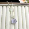 Nuevo Colgante de Piedra Ojo de Gato Estilo Chino Estrella y Luna Colgante de Pata de Gato Joyería de Piedras Preciosas Transfronteriza Collar