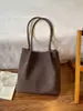 Bolso Tote con Patrón Tejido para Mujer 2026 Nuevo Otoño Retro Gorpcore Bolso para Viajar Gran Capacidad Bolso de Hombro Único Tipo Cubo