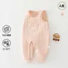 Mono Cálido de Jengibre 100g para Bebés Niños y Niñas, Pantalones de Año Nuevo, Pantalones Largos Acolchados Gruesos de Otoño e Invierno