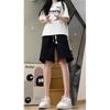 Shorts Delgados de Verano Americanos de Alta Calle para Hombres y Mujeres, Diseño Nicho de Marca de Moda, Shorts Deportivos Holgados Casuales de Talla Grande