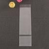 Sacos para Etiquetas de Móveis Fornecidos pelo Fabricante, Um Saco com Dois Bolsos Superiores e Inferiores Transparentes Foscos, Sacos para Etiquetas de Preço, Personalizados