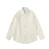 Yidao Vintage 2026 Otoño Nuevo Estilo Retro Japonés de Alta Gama Estilo Old Money Hombro Recto Holgada Lino Manga Larga Camisa