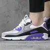 Comercio Exterior Air Max 90 Zapatos Harada Retro Clásico Zapatos con Amortiguación de Aire Malla Transpirable para Hombres y Mujeres Calzado Casual Deportivo para Correr