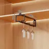 Estante para vinos, exhibidor inclinado para botellas de vino, soporte para botellas de vino, estante inclinado para vinos, nuevo modelo 2026, pieza decorativa de lujo ligero para gabinetes de vino