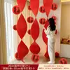 Decoración para inauguración de casa, Linternas de bendición, Guirnaldas, Ceremonia de mudanza a casa nueva, Suministros de decoración para sala de estar de casa nueva