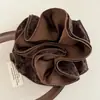 Retro Coreano Grande Estampa de Leopardo Estilo Preguiçoso Coque Prendedor de Cabelo Garota Picante Doce Cool Estilo Quatro Camadas Renda Acessório de Cabelo Prendedor de Cabelo para Mulheres