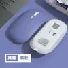Ratón inalámbrico de color macarrón de doble modo de carga para iPad, teléfono móvil, portátil, oficina, ratón Bluetooth silencioso