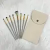 Nuevo juego de 13 brochas de maquillaje doradas transfronterizo, brocha para sombras de ojos, brocha para ojos, juego completo de brochas de maquillaje de cerdas suaves, venta al por mayor desde el fabricante