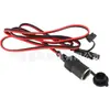 Cable de Extensión Hembra para Encendedor de Cigarrillos de Coche 12V24V Cable de Encendedor de Cigarrillos de Coche Cable de Enchufe de Encendedor de Cigarrillos de Coche