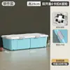 Caja de almacenamiento para base de cama extragrande de plástico para debajo de la cama para guardar ropa con ruedas caja plana para base de cama de dormitorio venta al por mayor