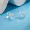 Aretes de Lazo de Estrella, Gama Alta Nicho 2025 Nuevos Pendientes Populares, Pendientes para Mujer, Dulces Elegantes y Versátiles