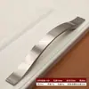 Puxador de Liga de Zinco Sólida com Acabamento Escovado, Puxador Moderno Minimalista Espessado Longo para Gaveta, Guarda-roupa, Porta de Armário 96, Venda Direta de Fábrica