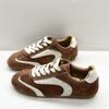 Zapatos Populares de Suela Blanda para Entrenamiento Moral de Youmuni para Mujer, Zapatos Deportivos Retro de Piel Nobuck con Suela Plana 2025 Autum Forrest Gump