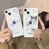 Linda Kuromi Perro Canela Adecuado para Funda de Teléfono Móvil Apple 17Promax Iphone17Pro Dibujos Animados 16 Anticaídas